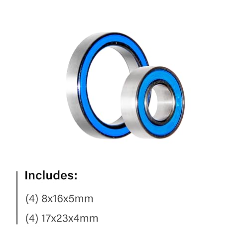 for Traxxas Maxx 4s (Original) with Steel CV Axle Upgrade Only | Wheel Hub Bearings Kit