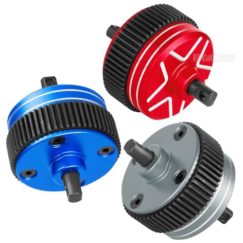 Complete Differential Assembly Upgrades Part for 1/10 Drag Slash C10 F0rd Mustang,(is Ready-toinstall in Any Magnum 272R Transmission) RC Steel Complete Diff Gear,Replace #9480,Titanium - color: Titanium - (Complete Differential Assembly)
