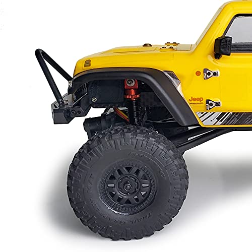 SWX Metal Front Bumper for SCX24 1/24 RC Crawler Upgrade Parts | Metal Front Bumper, SCX24, 1/24 Crawler, Front Protection, Scale Look