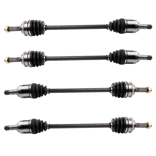 TRQ Front & Rear CV Axle Assembly Set for 04-06 Subaru Baja - style: CSA32993