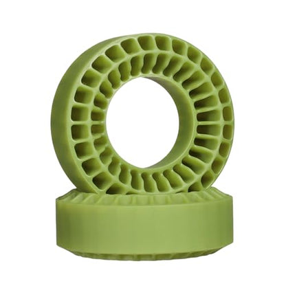Silicone Rubber Tires Foam Inserts for 1/18 1/24 RC Crawler Fit for 1.0 inch 59-62mm*24mm Wheel Tires (4pcs Green) - color: 4pcs Green