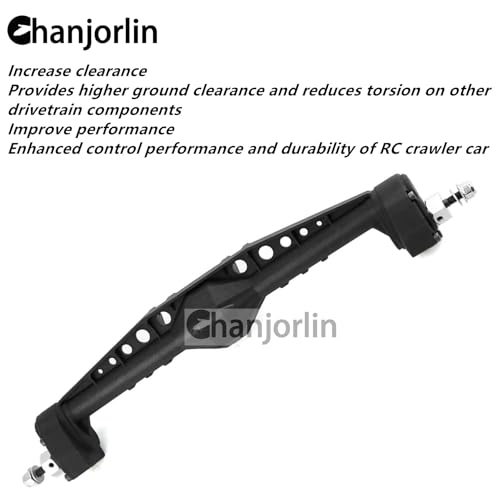 1/10 RC Crawler Car Front and Rear Currie F9 Portal Axle Set Assemble Compatible with 1:10 Scale RC Crawler Car Axial Capra UTB10 1.9 UTB Upgrade Parts (Rear Axle) - color: Rear Axle