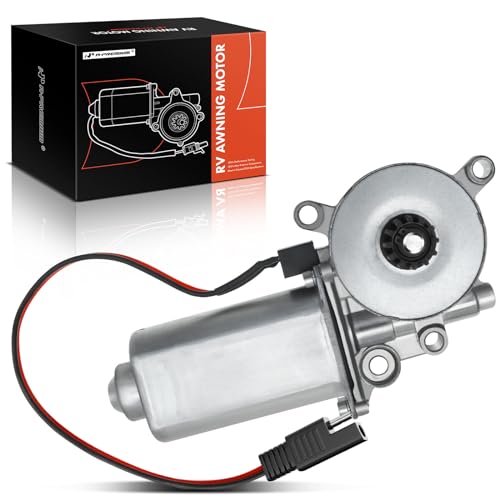 A-Premium 373566 RV Power Amning Universal Replacement DC Motor | Compatible with Solera Venture LCI Lippert with Single 2-Way Connector