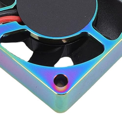 RiToEasysports RC Motor ESC Cooling Fan, Aluminum Alloy Metal 14000RPM 4010 Heatsink Cooling Fan with Strong Structure, for RC Car Motor and ESC Control Replacement