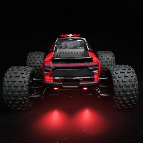 LSG RC LED Headlight Taillightsfor 1/18 RC Arrma Granite Grom Upgrades Part | Front Rear Lights Set