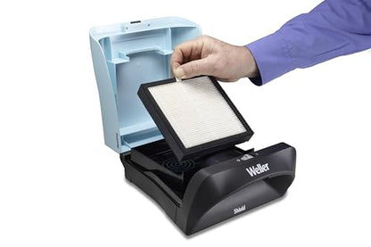 Weller Soldering Station With ZeroSmog Shield Mobile Filtration Unit | WE1010NAS - style: Filtration Kit