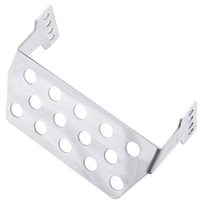 Hobbypark Metal Rear Chassis Protector Plate Stainless Steel for 1/10 Scale Traxxas TRX-4 RC Crawler OP Parts
