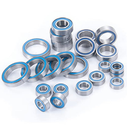 24Pcs Wheel Hubs Rubber Sealed Bearing for Axial Yeti XL RTR Kit | 1/5 1/6 1/8 RC Car Upgrade Parts