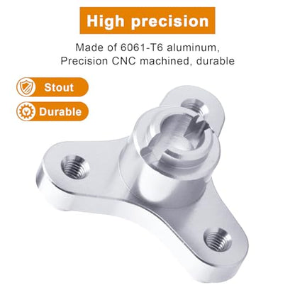 Metal Aluminum Alloy RC Slipper Clutch Eliminator for Traxxas 1/10 Stampede/Slash VXL / XL5 2WD (Silver) - color: Silver