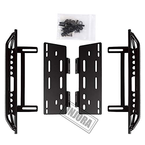 INJORA 2PCS Metal Pedal Rock Sliders for Axial SCX10 SCX10 II 90046