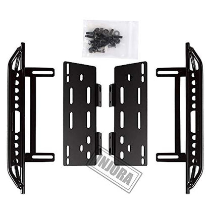 INJORA 2PCS Metal Pedal Rock Sliders for Axial SCX10 SCX10 II 90046