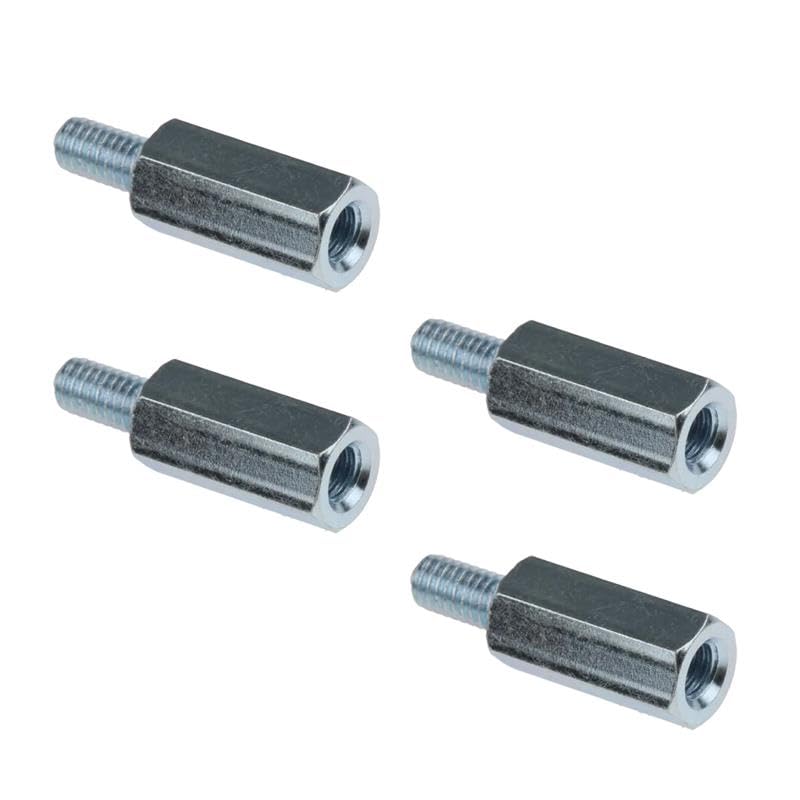 Kado M4x14mm Hex Stainless Steel Standoff Spacer Screw Nut Bolt Set 4pcs | Wall Mount Spacer Adapter for Desktop/Portable Monitor, Motherboard Prototyping Accessories for PCB, Computer & Circuit Board - style: 4-Pack