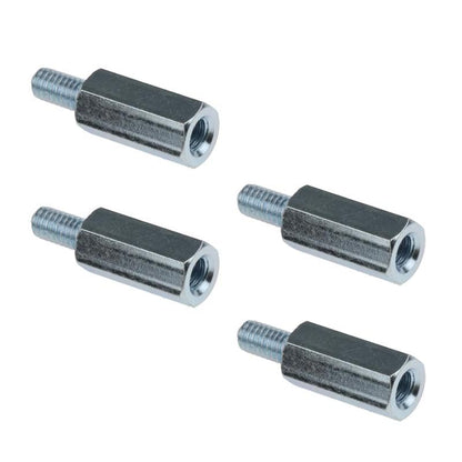 Kado M4x14mm Hex Stainless Steel Standoff Spacer Screw Nut Bolt Set 4pcs | Wall Mount Spacer Adapter for Desktop/Portable Monitor, Motherboard Prototyping Accessories for PCB, Computer & Circuit Board - style: 4-Pack