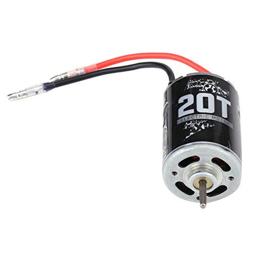RC Motor, High Torque 20T Sensored Brushless Motor for 1/10 Scale RC Crawler, Durable Performance for Off-Road Enthusiasts and Hobbyists