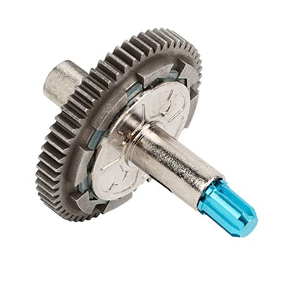 57T RC Clutch Spur Gear Aluminum Steel Slipper Assembly Arrma 1/10 Granit Senton Vorteks Big Rock 1/8 Typhon Upgrade Part (Blue) - color: Blue