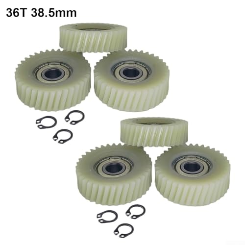 Nylon Hub Motor Gears 31T 35T 36T E-Bike Planetary Gear Set with 608 Bearing Electric Bicycle Transmission Parts Lightweight Wear Resistant Replacement(36 Teeth) - color: 36 Teeth