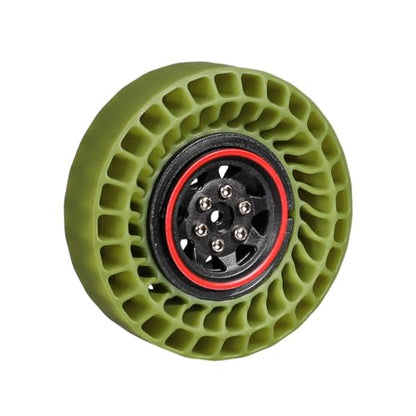 Silicone Rubber Tires Foam Inserts for 1/18 1/24 RC Crawler Fit for 1.0 inch 59-62mm*24mm Wheel Tires (4pcs Green) - color: 4pcs Green
