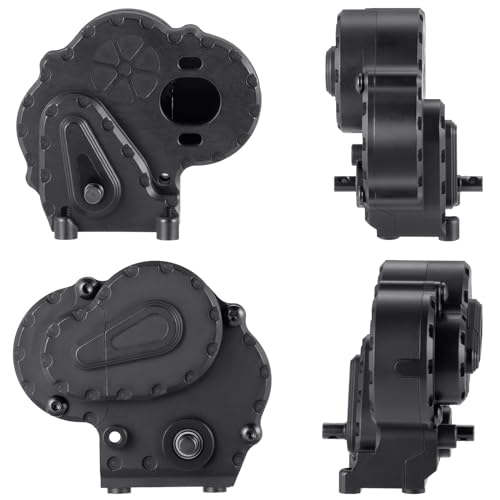 RCHUBAM RC Complete Transmission Assembly for 1/18 Axial UTB18 Capra | Aluminum Transmission Gearbox Assembly,RC Rock Crawler Upgrade Parts