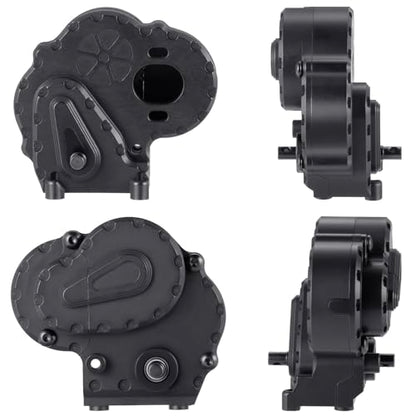 RCHUBAM RC Complete Transmission Assembly for 1/18 Axial UTB18 Capra | Aluminum Transmission Gearbox Assembly,RC Rock Crawler Upgrade Parts
