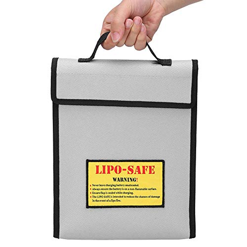 aqxreight Lithium Battery Model Airplane Explosionproof Store Bag Antiflaming Fireproofing Handbag While Effectively Pr Explosion Proof BagBattery Explosion Proof BagLithium Battery
