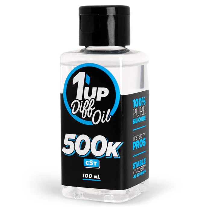 1UP Racing 110500 - Pure Silicone Diff Oil, 100ml, 500K CST