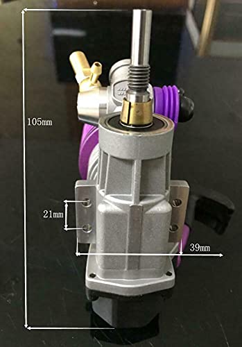 RC 18 Glass Nitro Engine for Kyosho Fazer 1/10 Scale car GXR15 GXR18 go18 Force 18 Engine FW06 FW05 CY18 CY15 Hot Body VRX Racing FC18 Compatible (Size in THE Picture Shown)