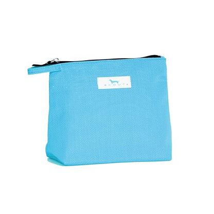 SCOUT Go Getter Pouch- Water-Resistant, Toiletry Bag - Pool | Features a convenient finger loop and zips closed. Folds flat, and easily wipes clean. Perfect for the beach and pool - color: Pool