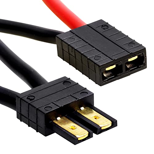 Hobbypark RC Battery Y Harness Series Connector Adapter Wire Lipo Battery Connection for Traxxas Dual Batteries in 1/16 Models,Replacement of 3063