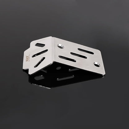 KYX Racing Stainless Steel Chassis Guard Skid Plate Guard Upgrades Parts Accessories for 1/18 RC Car ARRMA Granite Grom Mega