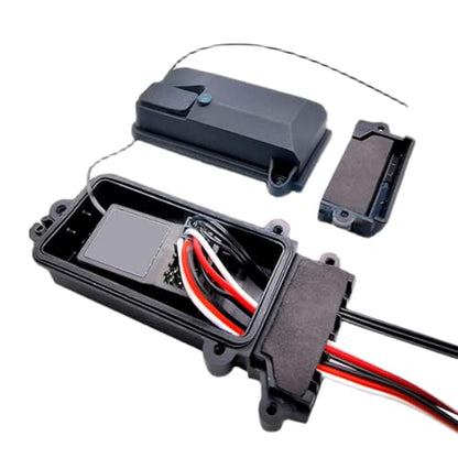 Plastic RC Receiver Box, Waterproof Boxs Receiver Radio Box Reset Switch ESC Protection Replacement for Traxxas TRX4 TRX-4 RC Car