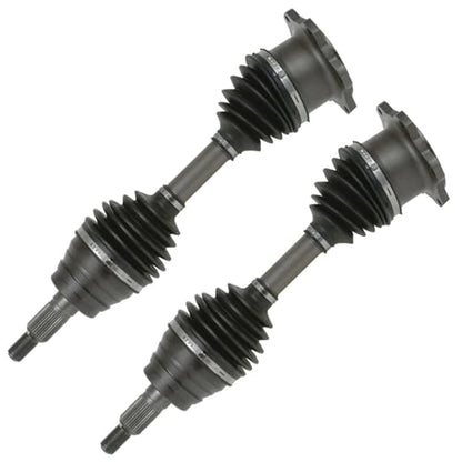 Detroit Axle - 4WD Front CV Axles for 2001-2010 Chevy Silverado 2500 HD | 3500 HD 1500HD 2001-2006 Silverado 3500 1999-2004 Silverado 2500, GMC Sierra 3500HD 2500HD Yukon Tahoe K1500 K2500 K3500 8 - size: R-2X1900511/Pair
