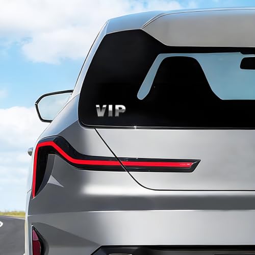 40PCS Car Letters Emblem Decal, 3D Chrome Number Letters Symbol Combination Vehicle Badge Stickers, Automotive Side Rear Trunk Decoration Decal, Universal for SUV RV Truck
