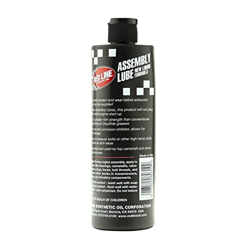 Red Line 80319 Liquid Synthetic Assembly Lube - 12 Ounce (6 Pack) - size: 12 Ounce, (Case of 6)