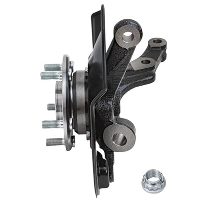 Detroit Axle - Front Left Steering Knuckle CV Axle for 2006-2011 | Honda Civic [Automatic Transmission] 2007 2008 2009 2010 Steering Knuckle Wheel Bearing Hub Assembly CV Axle Driver Side - size: 2UX47713/Pair
