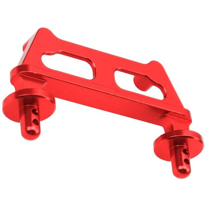 ShareGoo Metal Front & Rear Body Mounts Body Posts Compatible with Hyper Go H16BM H16DR H16 MJX 16207 16208 16209 16210 1/16 RC Car Upgrade Parts (Red) - color: Red