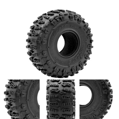 RC Car 2.2Inch Rubber Tyre 150X65mm 2.2 Wheel Tires Set for 1/10 RC Crawler Wraith RR10 RBX10 Capra SCX10 Jeep Wrangler