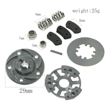 Slipper Clutch Rebuild Kit 5552X Compatible with TRAXXAS 1/10 Slash/Ford Raptor/Rustler 5556 Pressure Plate RC Upgrades Part | Slipper Clutch Rebuild Kit 5552X Compatible with TRAXXAS 1/10 Slash/Ford Raptor/Rustler 5556 Pressure Plate RC Upgrades Part