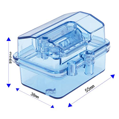 ShareGoo Waterproof Receiver Protector ESC Dustproof Case Transparent Box Compatible with Traxxas TRX-4 Huanqi727 1/10 RC Crawler Car