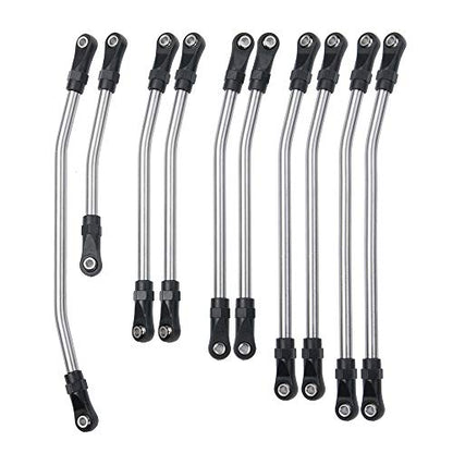 SWX Steering Rod 324mm for 1/10 Axial SCX10 RC Crawler Upgrade | Steering Rod, 324mm Length, Tie Rod, Axial SCX10, 1/10 Crawler