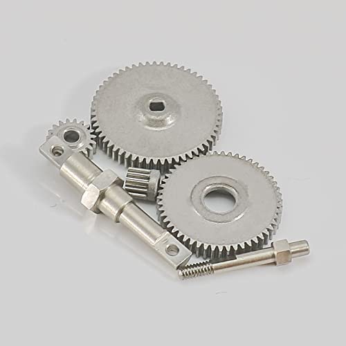 RCAWD SCX24 Transmission Gears Gearbox Axle Kit for Axial 1/24 SCX24 Series Upgrades Part