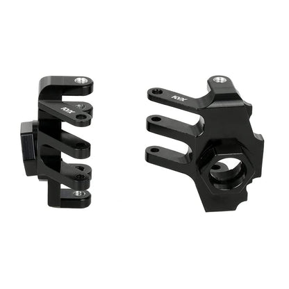 KYX Racing Aluminum Alloy AR14B Front Axle Steering Knuckle Upgrades Parts Accessories for 1/10 RC Crawler Car Axial RBX10 RYFT