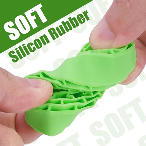 INJORA Silicone Rubber Inserts for 56-58mm*24mm 1.0" Tires (Small Green) - color: Green