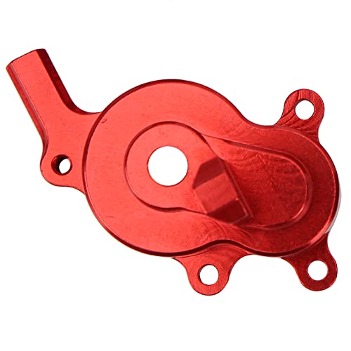 Aluminum Alloy Transmission Case Housing Set, RC Gearbox Housing for GEN8 1/10 RC Car, CNC 6061 - T6 with Hard Anodized Finish and PTFE Coated Gears (Red) - color: Red