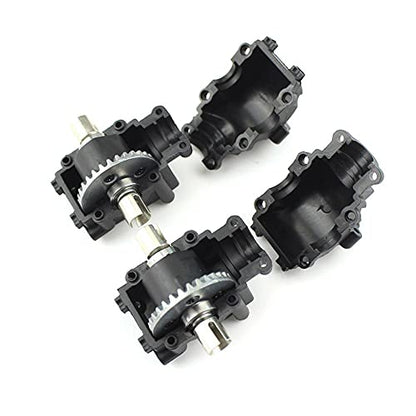 KingVal Replacement Metal Differential with Plastic Gearbox RC Parts Compatible with Wltoys 144001 124018 124019 124017 124016 144010 124007 RC Car