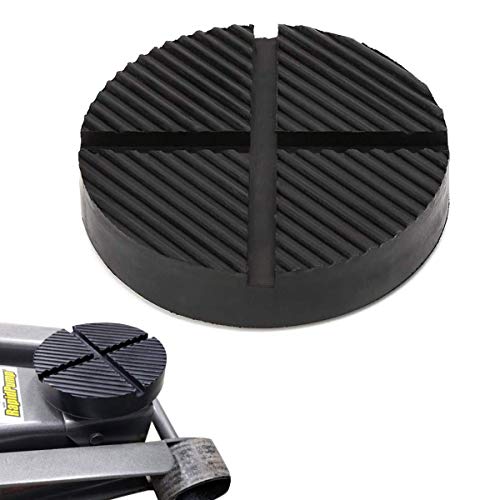 Universal Floor Jack Rubber Pad Jack Pad Adapter Pinch Weld Side Frame Rail Protector Puck/Pad (1 Pack) - color: 1 Pack