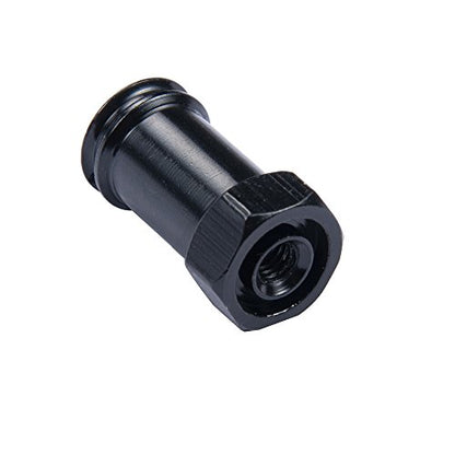 4Pcs/Set RC Hex Hub 12mm Aluminum Alloy Wheels Hex Hub 20mm Extension Black Hex Drive Adapter Longer Combiner Coupler for 1/10 RC Crawler Axial SCX10 90046 D90