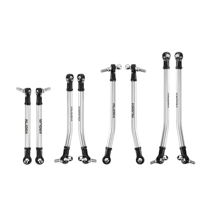 INJORA Stainless Steel High Clearance Chassis Links for 1/30 Axial SCX30