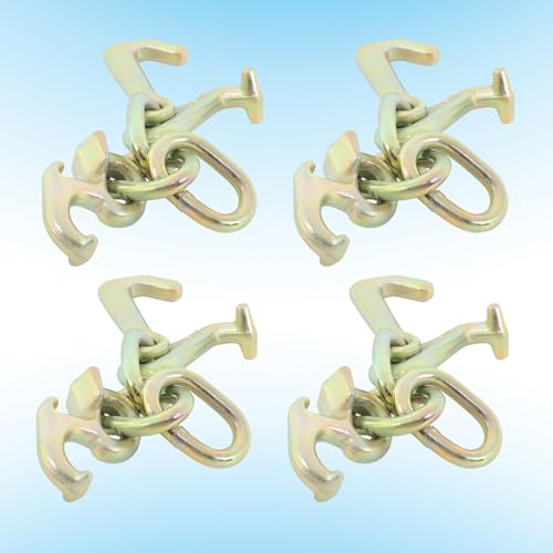 4-Pcs Trailers Pull RTJ G70 Towing Hooks Replacement for J Hook T Hook R Hook Heavy Duty Wrecker Towing Truck Hauler