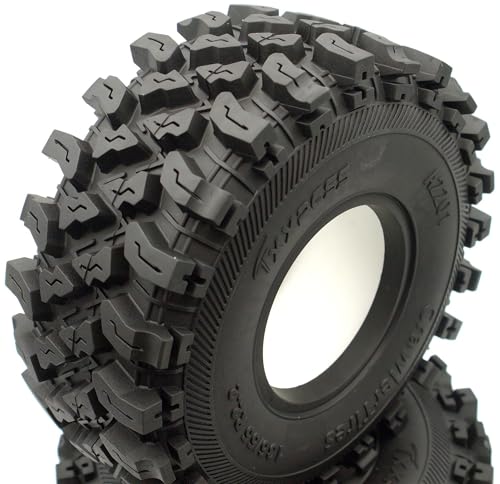 136mm 2.2 Crawler Tires For 1/10 RC Crawler Beadlock Wheels 4PCS Upgrades (A2201)