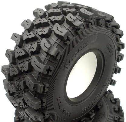 136mm 2.2 Crawler Tires For 1/10 RC Crawler Beadlock Wheels 4PCS Upgrades (A2201)